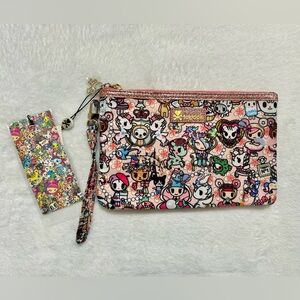 Tokidoki Kawaii Confections Zip Pouch Wristlet